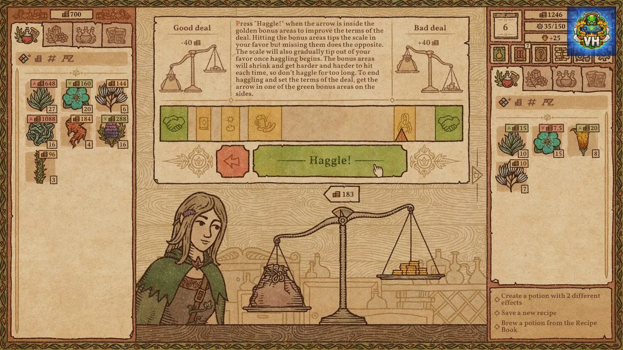 Potion Craft: Alchemist Simulator Nintendo Switch - ảnh màn hình 6