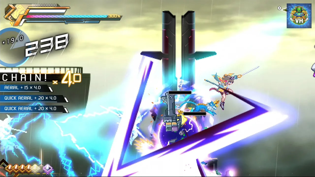 Azure Striker GUNVOLT 3 Nintendo Switch - ảnh màn hình 11