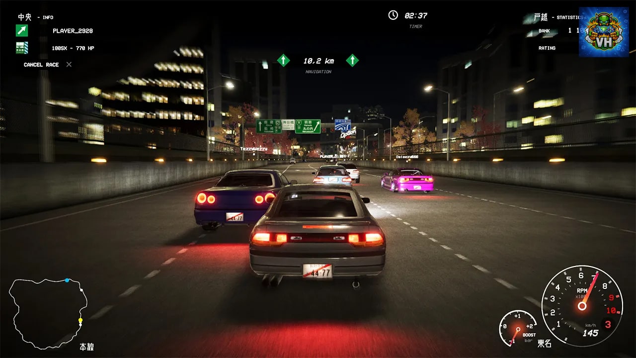 Kanjozoku Game レーサー - Car Racing & Highway Driving Simulator Games Nintendo Switch - ảnh màn hình 5