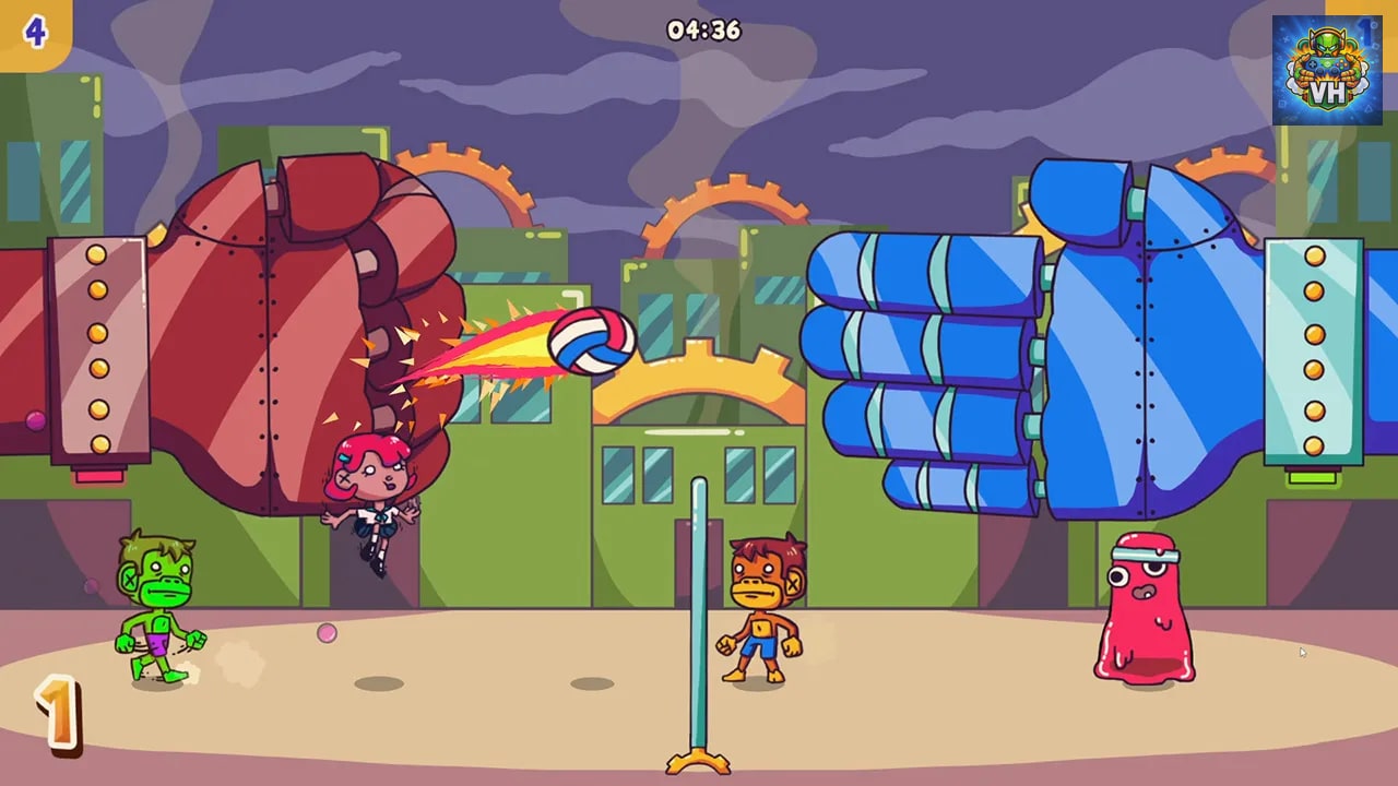 Volley Pals Nintendo Switch - ảnh màn hình 3