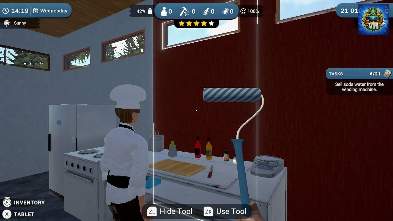 Cafe Owner Simulator Nintendo Switch - ảnh màn hình 7