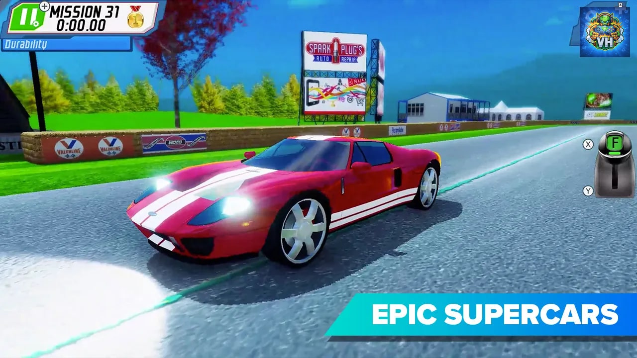 Super Car Driver Nintendo Switch - ảnh màn hình 1