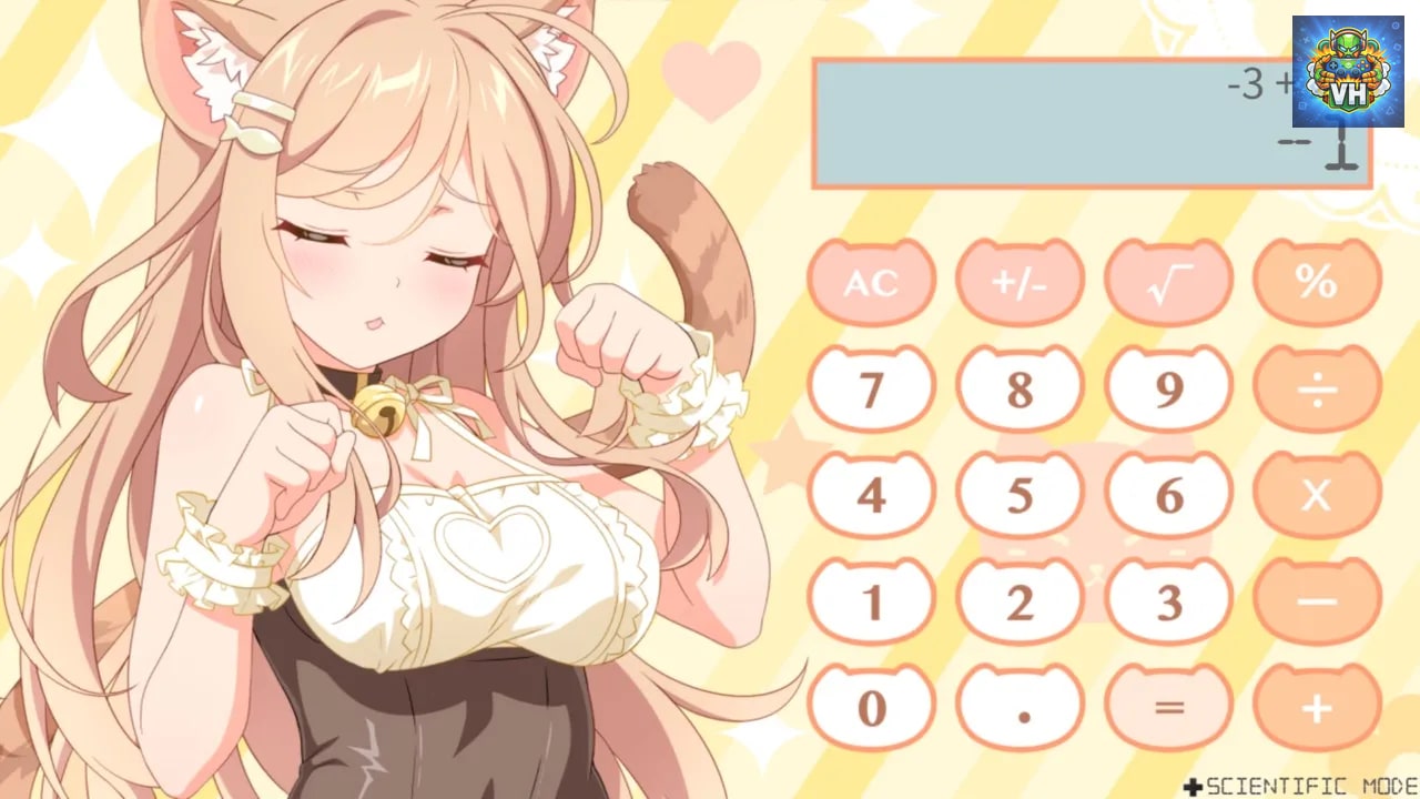 Sakura Neko Calculator Nintendo Switch - ảnh màn hình 3