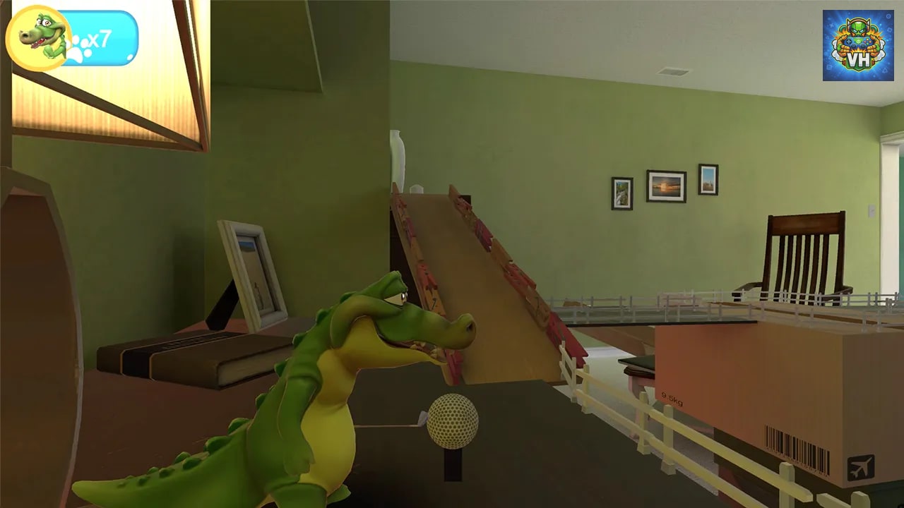 Happy Animals Mini Golf Nintendo Switch - ảnh màn hình 1