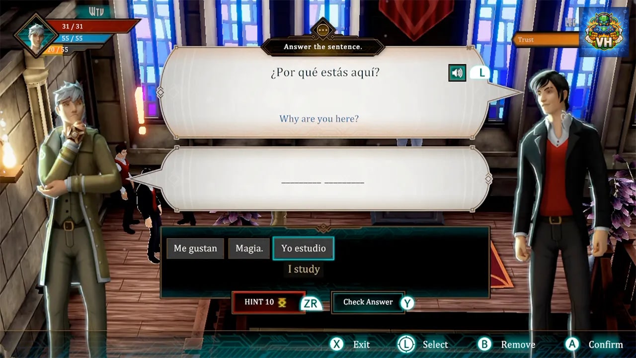 Terra Alia: The Language Discovery RPG Nintendo Switch - ảnh màn hình 3