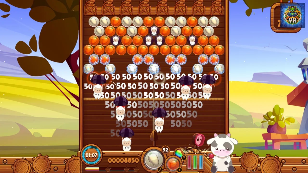 Bubble Shoot Farm Nintendo Switch - ảnh màn hình 1