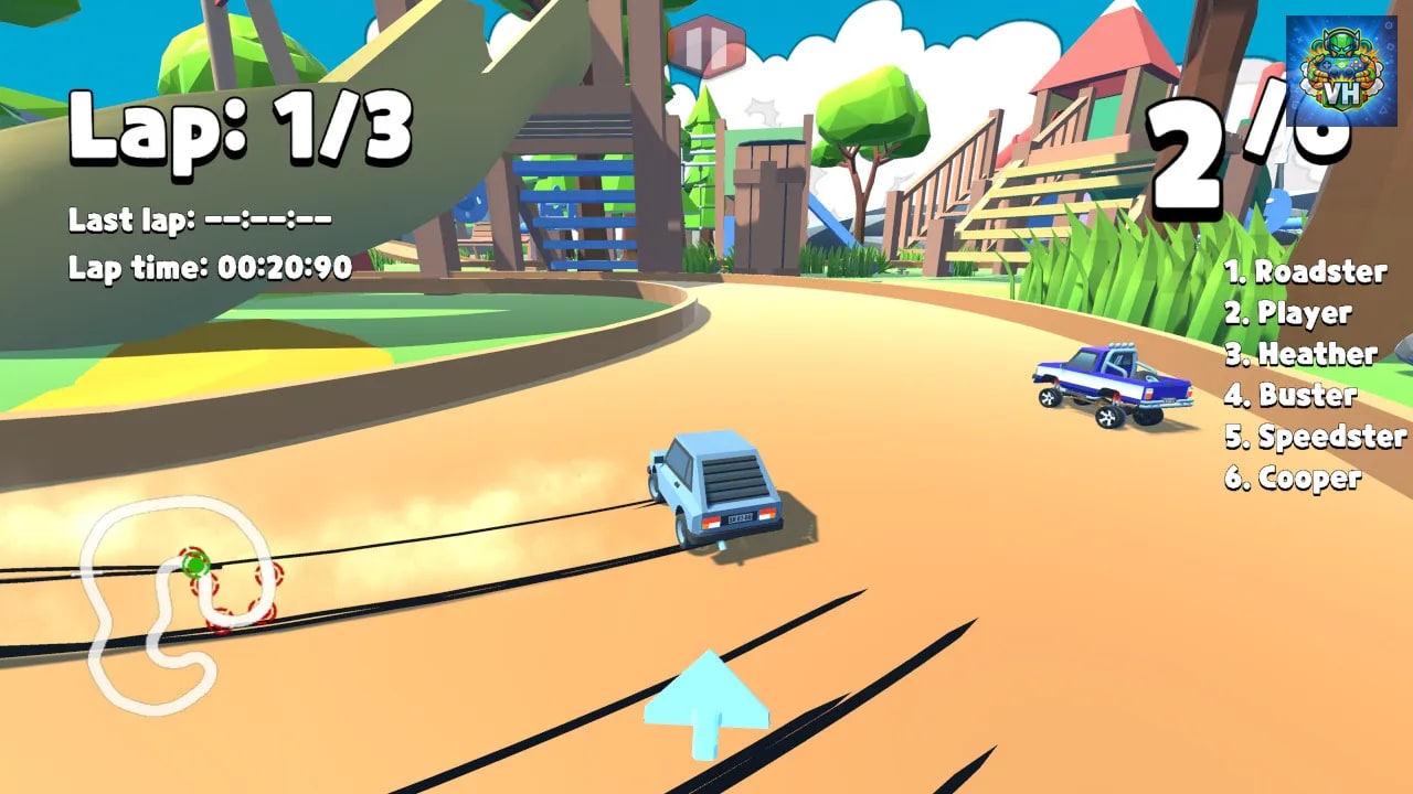 Park Racer Nintendo Switch - ảnh màn hình 2