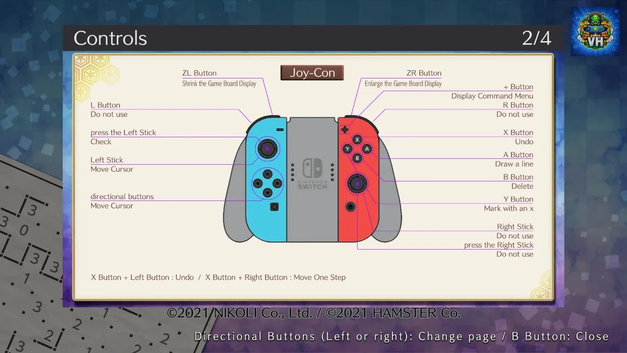 Puzzle by Nikoli S Slitherlink Nintendo Switch - ảnh màn hình 10