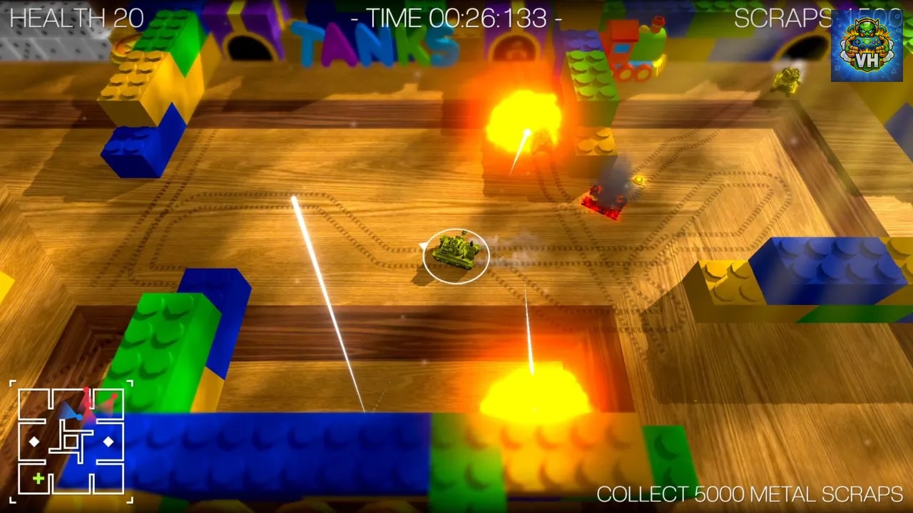 Arenas Of Tanks Nintendo Switch - ảnh màn hình 3