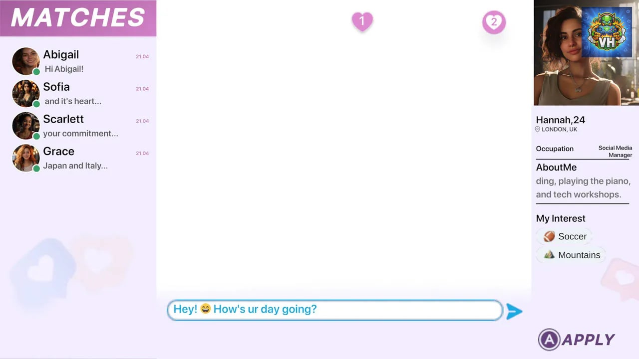 The Love - Date Simulator with Girls Nintendo Switch - ảnh màn hình 5
