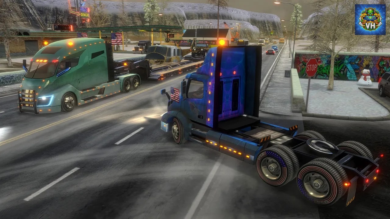 Truck Simulator USA Revolution Nintendo Switch - ảnh màn hình 3