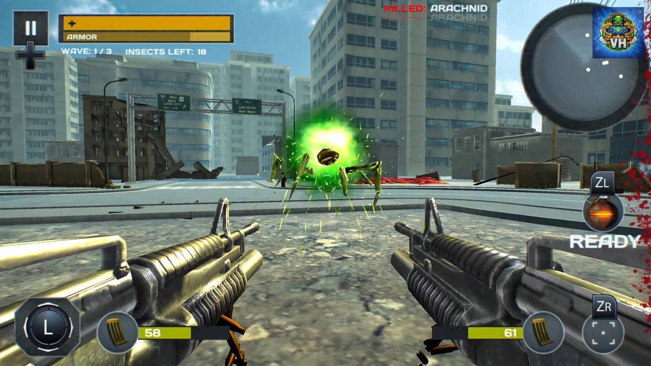 Dead Invaders: Modern War 3D Nintendo Switch - ảnh màn hình 3