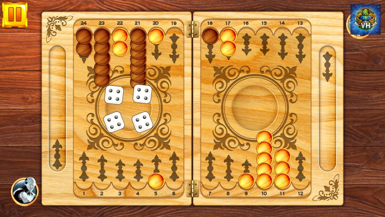 Backgammon: Board Game Puzzle Nintendo Switch - ảnh màn hình 4