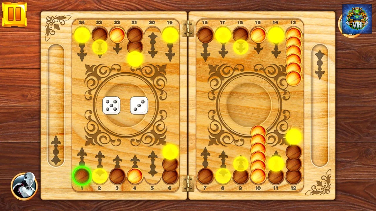 Backgammon: Board Game Puzzle Nintendo Switch - ảnh màn hình 5