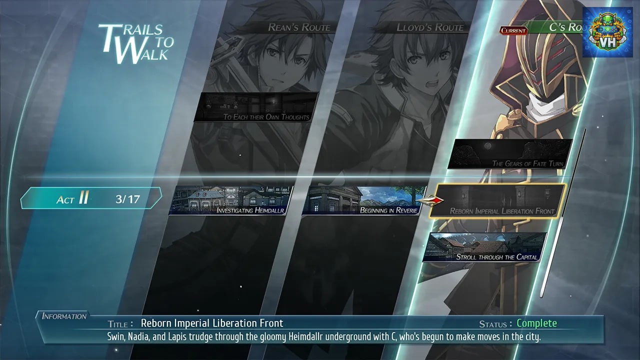 The Legend of Heroes: Trails into Reverie Nintendo Switch - ảnh màn hình 1