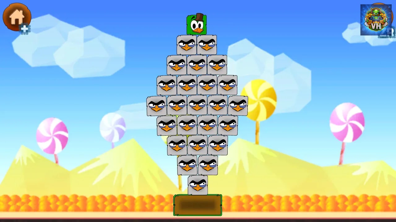 Red Bird Adventure: Classic Physics Puzzle Nintendo Switch - ảnh màn hình 2