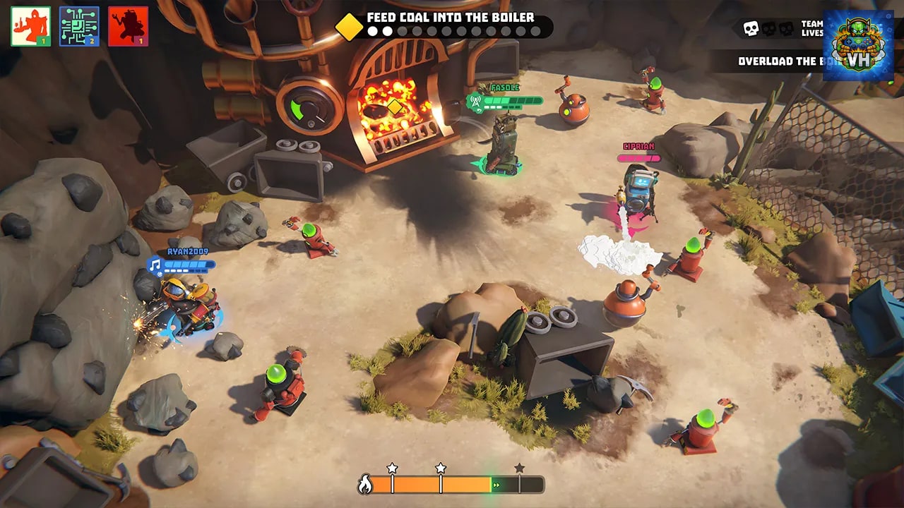 Robo Revenge Squad Nintendo Switch - ảnh màn hình 1