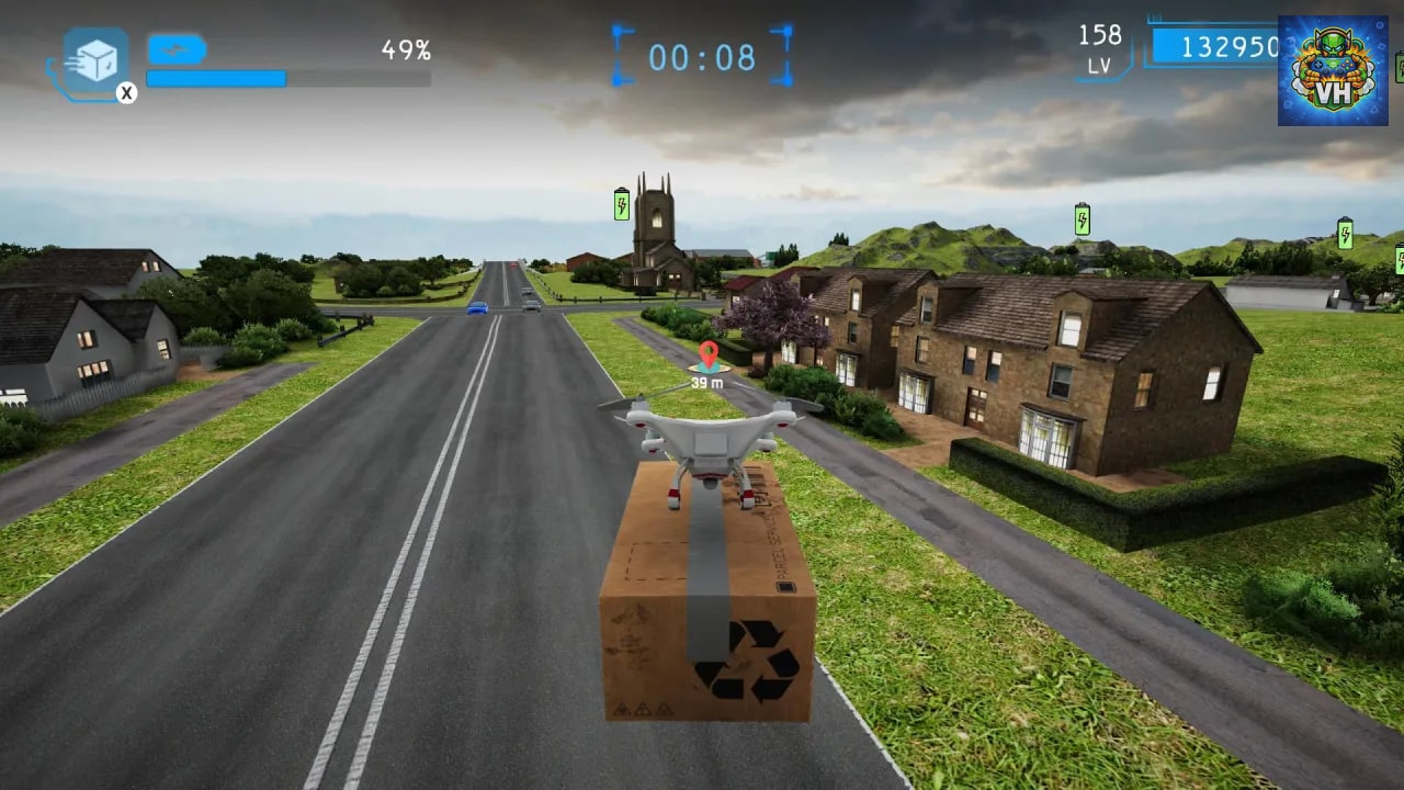 Drone Delivery Simulator Nintendo Switch - ảnh màn hình 3