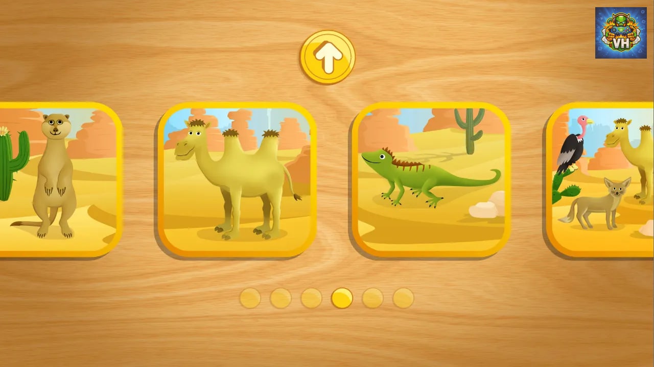 Animal Fun Puzzle - Preschool and kindergarten learning and fun game for toddlers and kids Nintendo Switch - ảnh màn hình 1