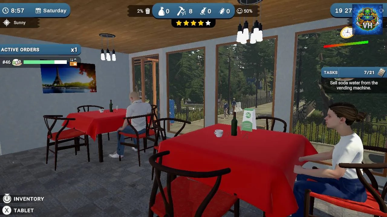 Cafe Owner Simulator Nintendo Switch - ảnh màn hình 11