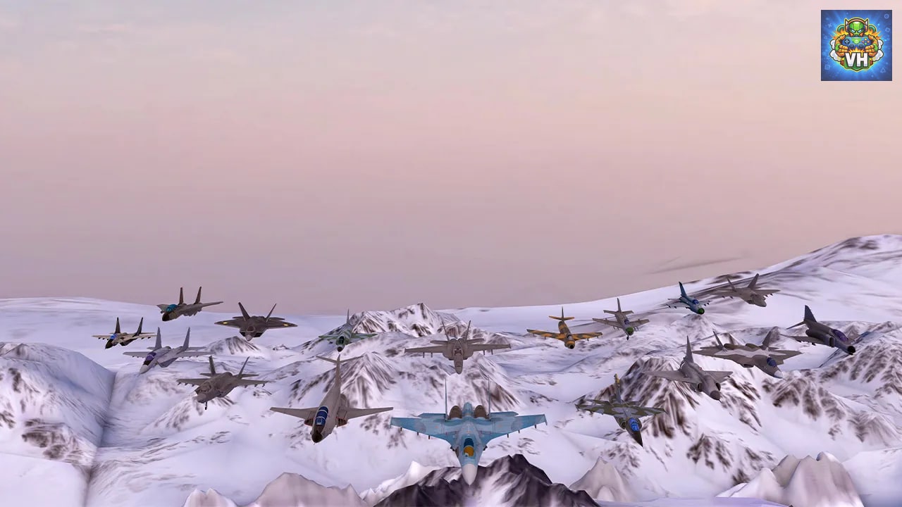 Horizon Midnight Sky Combat Aircraft - War Arena Flight Simulator 2022 Nintendo Switch - ảnh màn hình 9