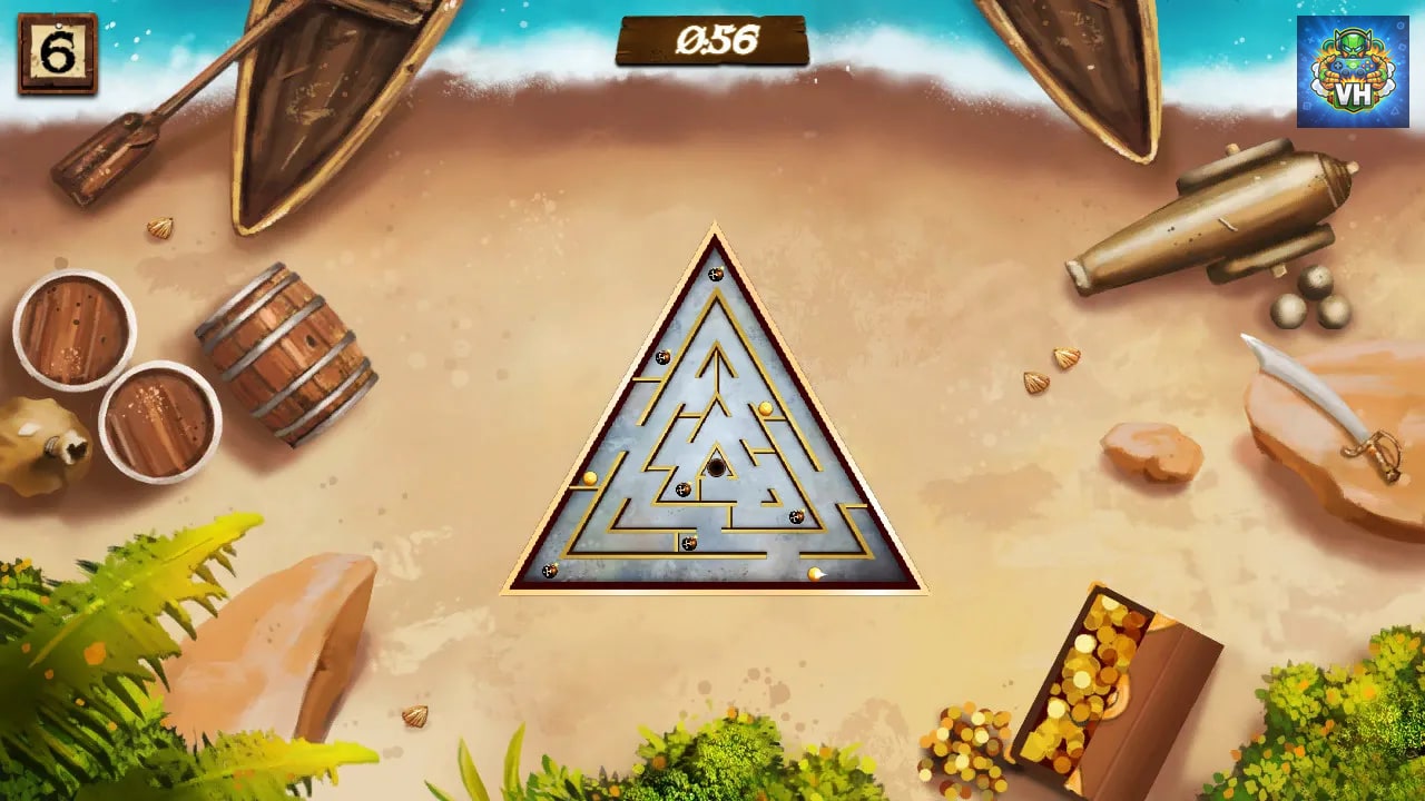 Pirate Treasure: Island of Mazes Nintendo Switch - ảnh màn hình 4