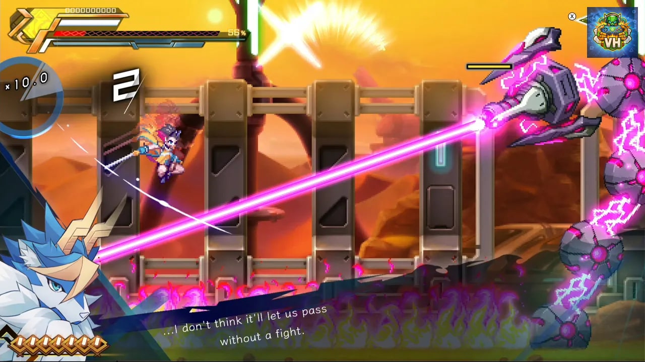 Azure Striker GUNVOLT 3 Nintendo Switch - ảnh màn hình 4