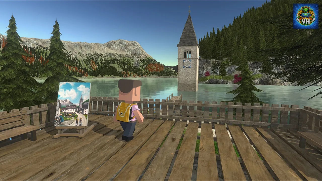 A Painter's Tale: Curon, 1950 Nintendo Switch - ảnh màn hình 4