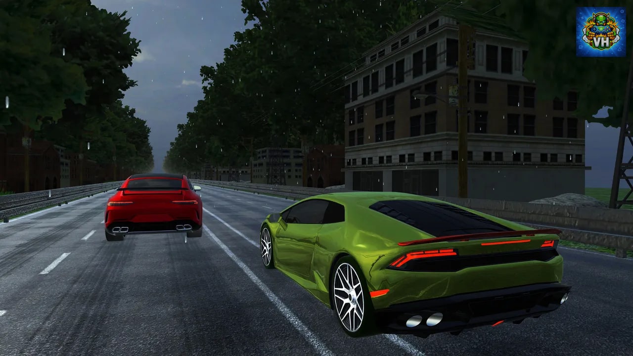 Car Racing Highway Driving Simulator, real parking driver sim speed traffic deluxe 2022 Nintendo Switch - ảnh màn hình 17