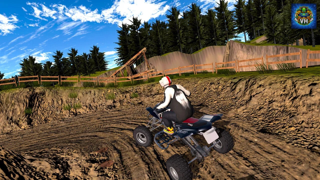 ATV Monster Racing Simulator Rally Cross Nintendo Switch - ảnh màn hình 3