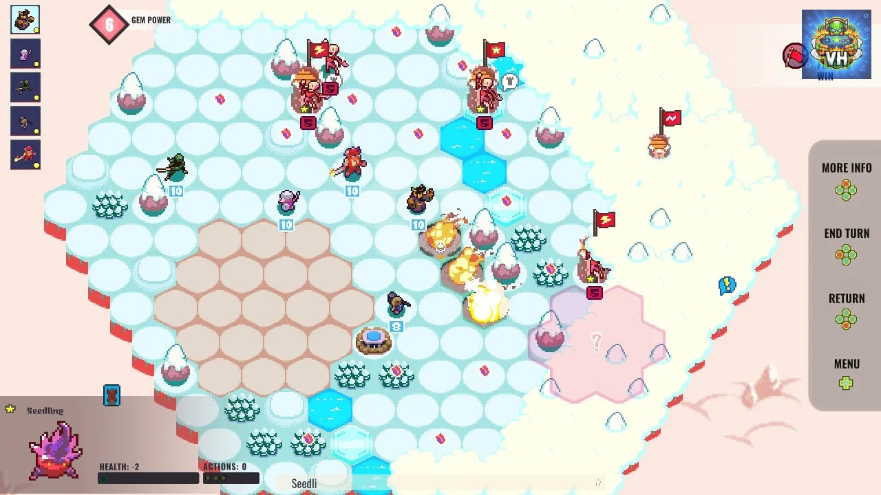 Gem Wizards Tactics Nintendo Switch - ảnh màn hình 5