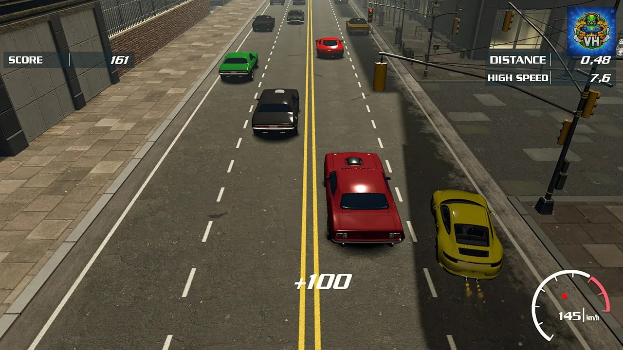Racing in Car - Night Traffic Highway Driving Games Mechanic Simulator 2023 for Kids Nintendo Switch - ảnh màn hình 6