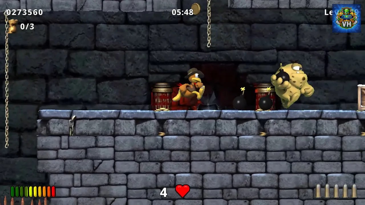 Moorhuhn Jump and Run 'Traps and Treasures 2' Nintendo Switch - ảnh màn hình 3