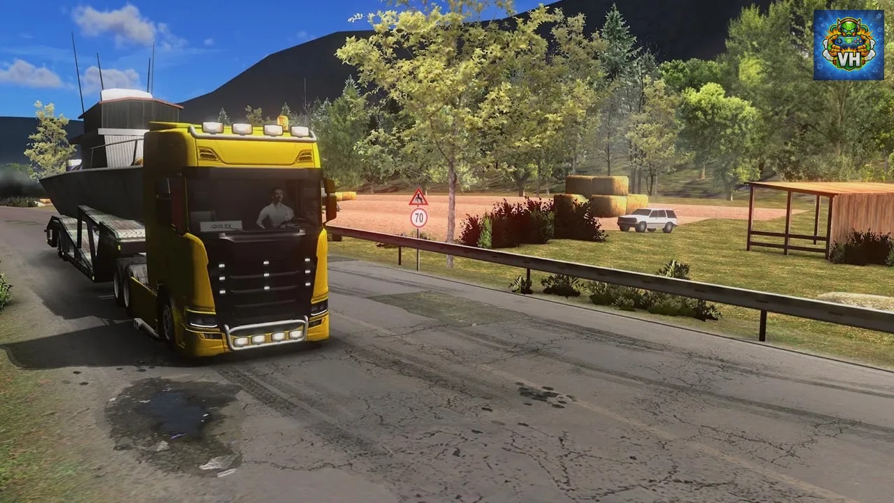 Truck Simulator: European Roads Nintendo Switch - ảnh màn hình 2