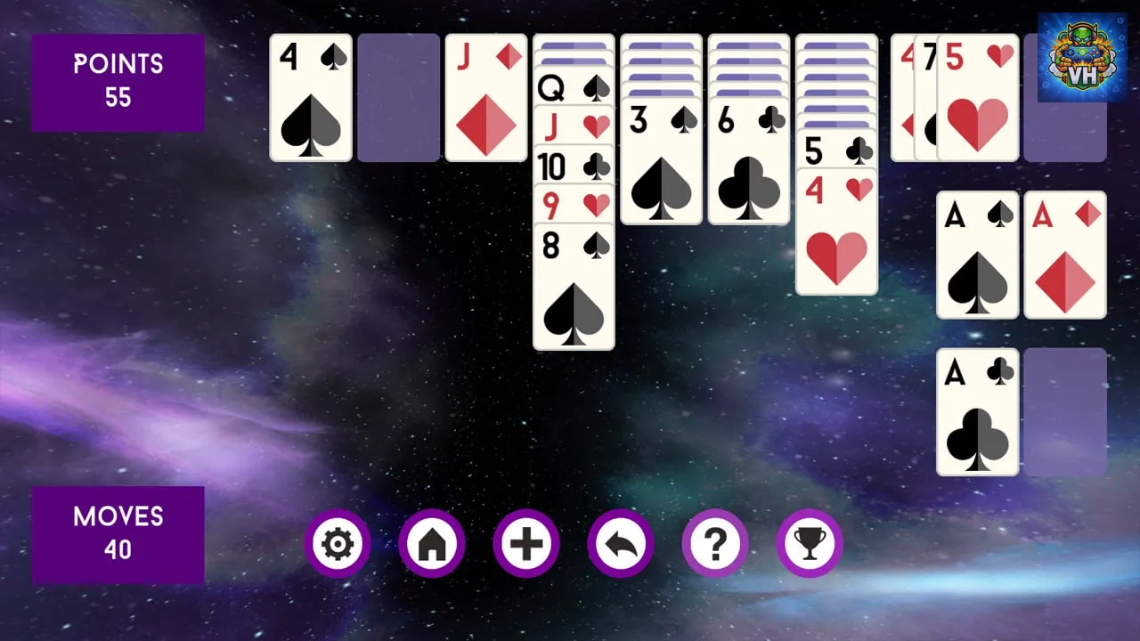 Spacefarer Solitaire Nintendo Switch - ảnh màn hình 2
