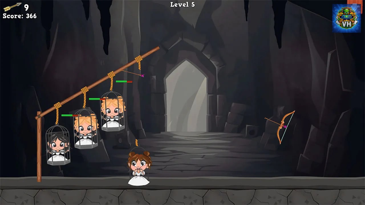 Brave Bow Archer: Princess Rescue Simulator! Nintendo Switch - ảnh màn hình 5
