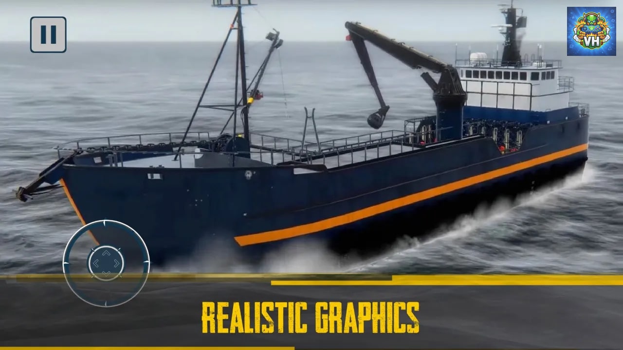 Deadliest Catch - Ocean Boat Driving & Fishing 2022 Simulator Nintendo Switch - ảnh màn hình 10