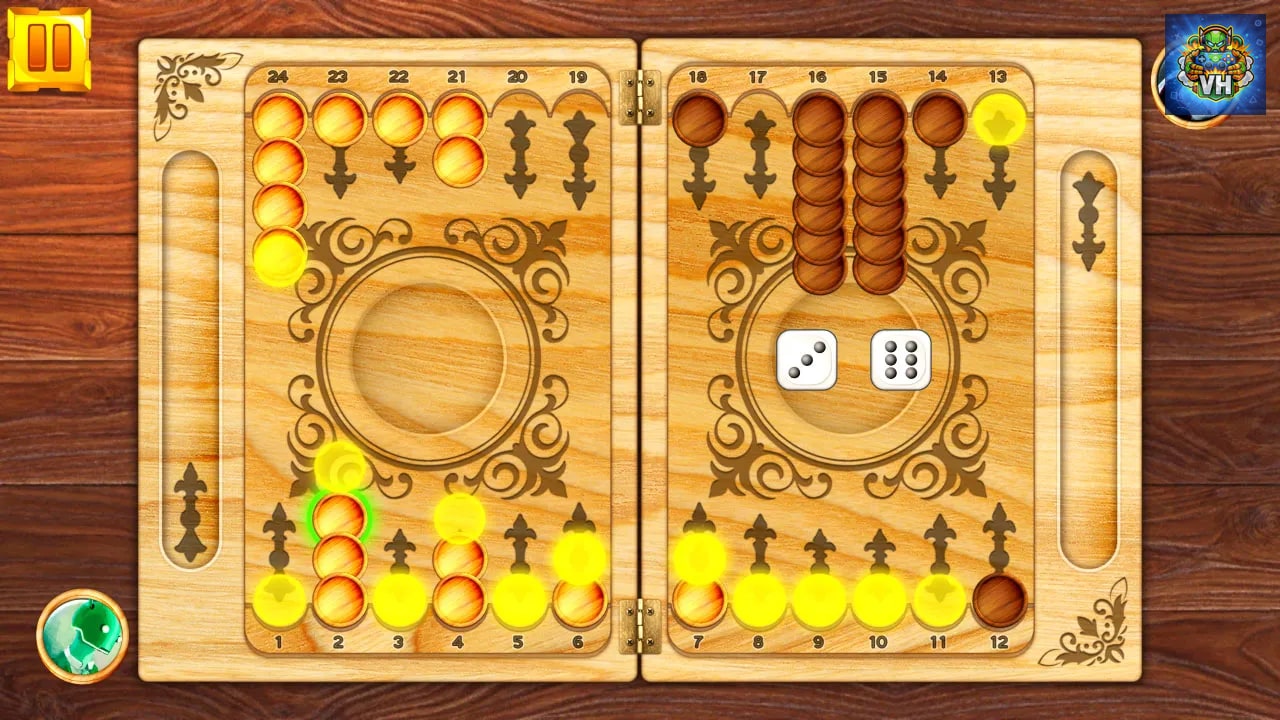 Backgammon: Board Game Puzzle Nintendo Switch - ảnh màn hình 3