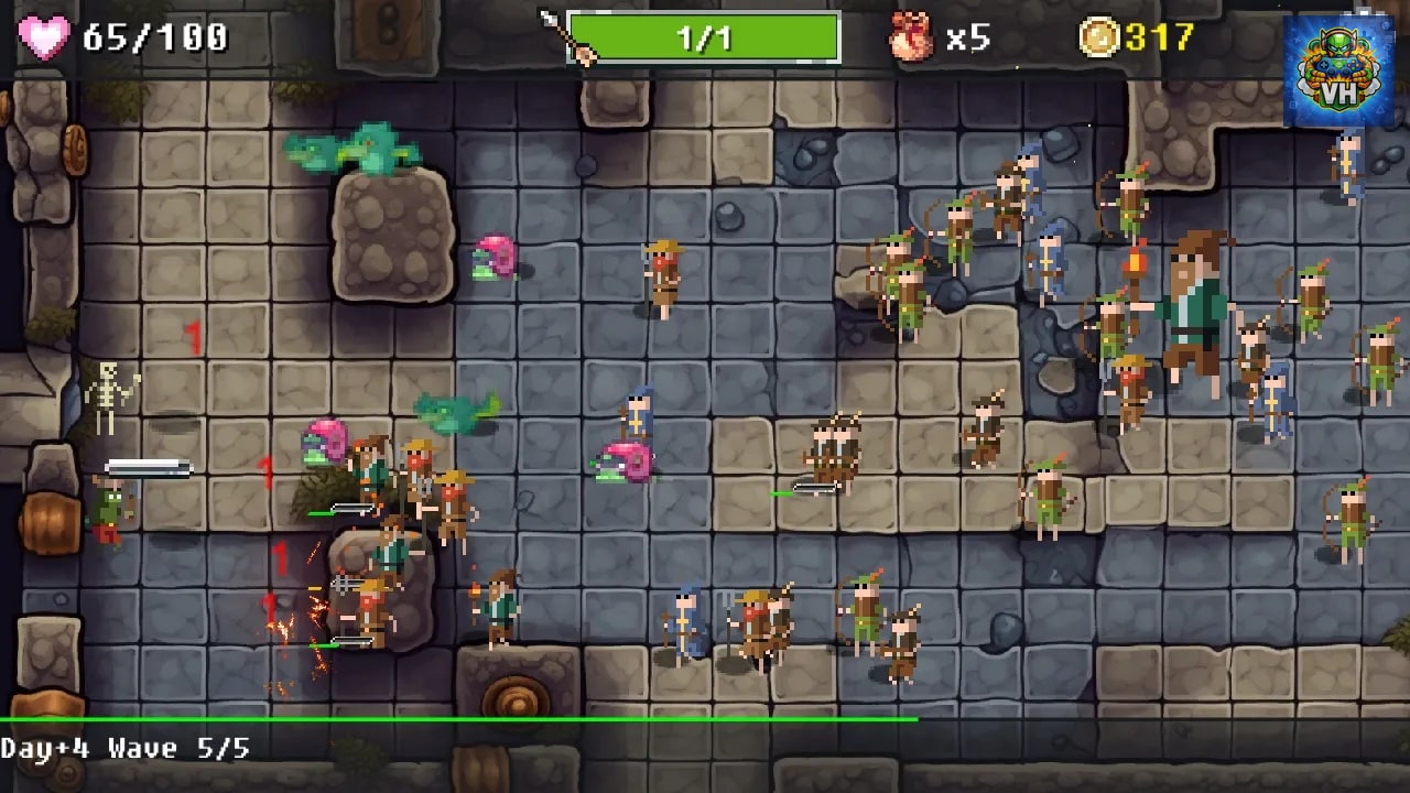 Dungeon Defence Simulator 2024 Nintendo Switch - ảnh màn hình 1