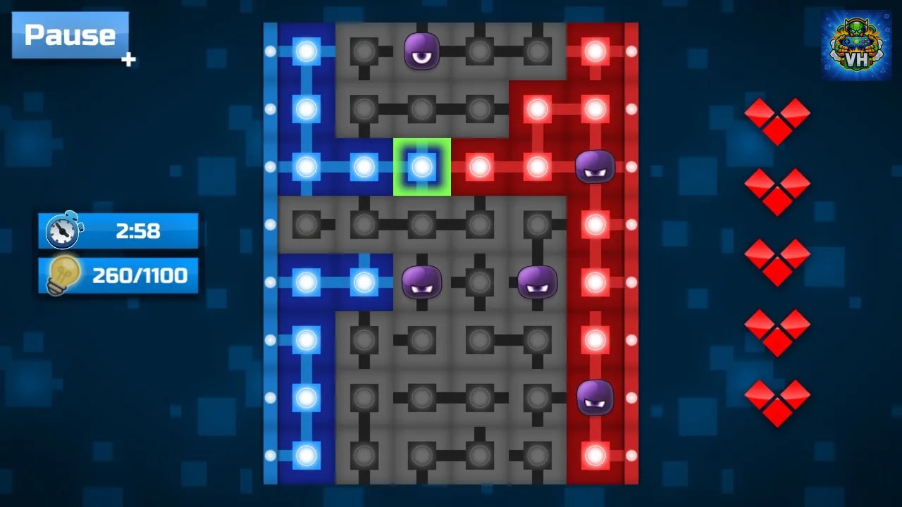 Pipes Puzzle Casual Arcade Nintendo Switch - ảnh màn hình 2