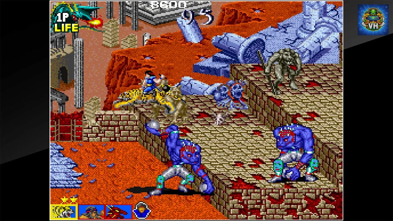 Arcade Archives TECMO KNIGHT Nintendo Switch - ảnh màn hình 1