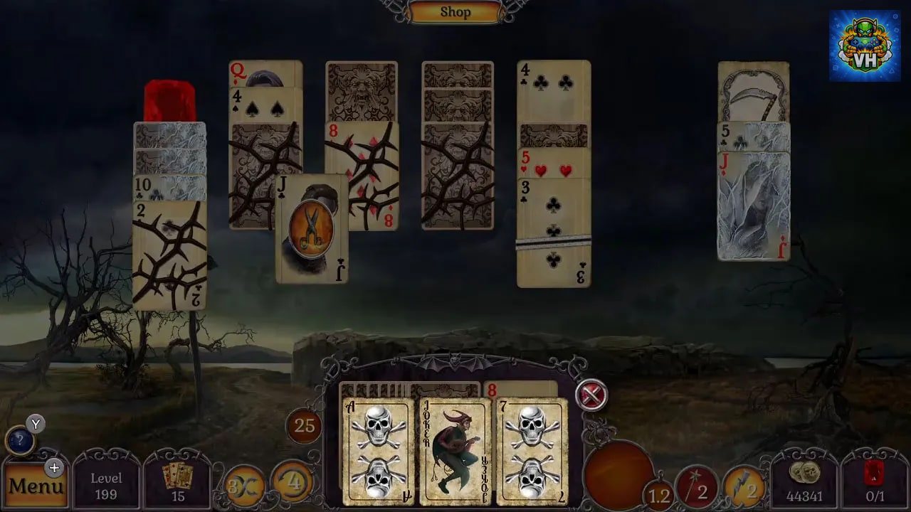 Jewel Match Twilight Solitaire Nintendo Switch - ảnh màn hình 4