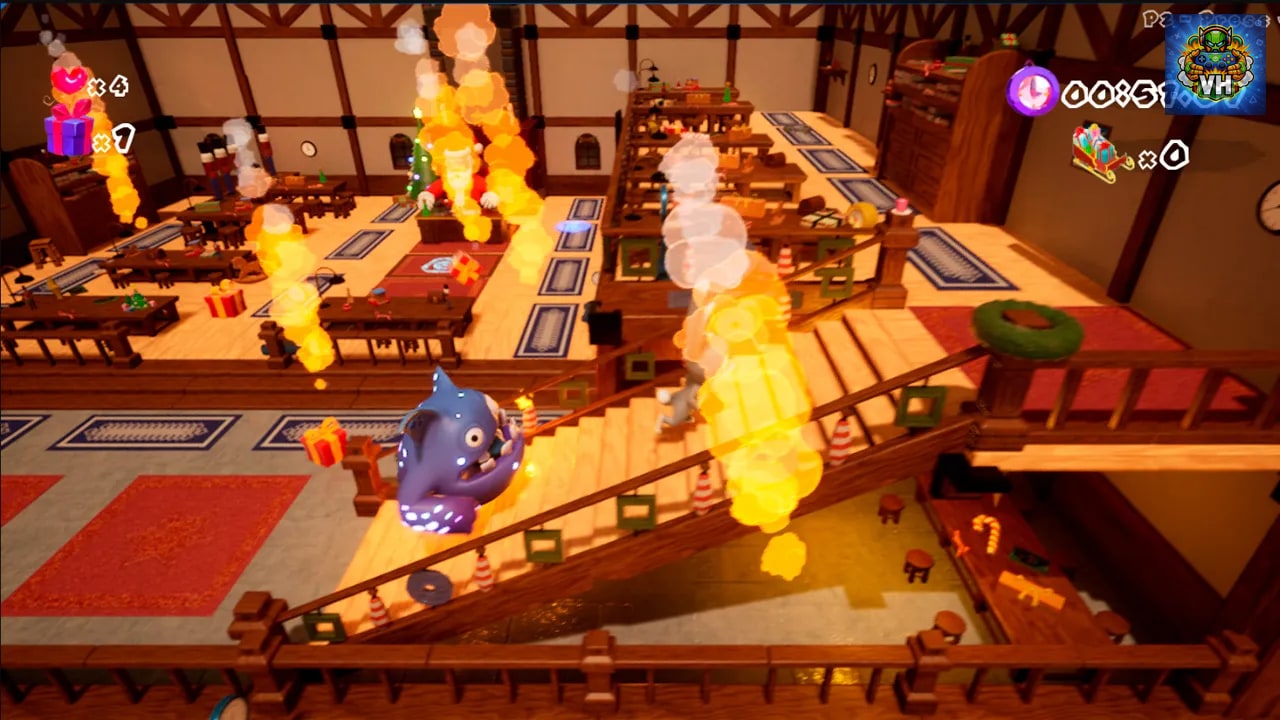 Buddy & Friends: Santa's Workshop Animal Party Nintendo Switch - ảnh màn hình 1