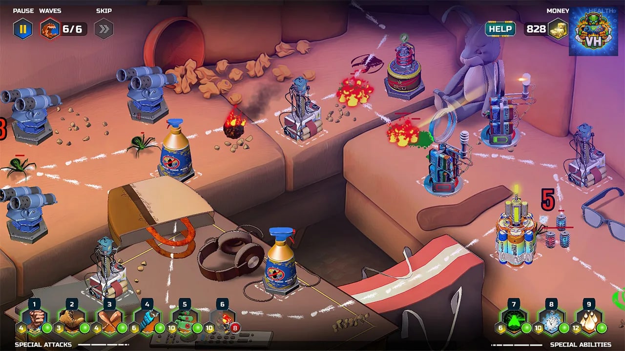 Bugvasion TD Nintendo Switch - ảnh màn hình 5