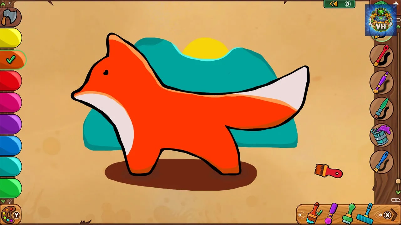 Coloring Pages: Lumberhill Tales Nintendo Switch - ảnh màn hình 3