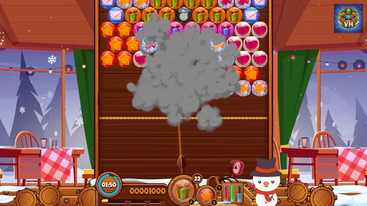 Christmas Bubble Puzzle Nintendo Switch - ảnh màn hình 3