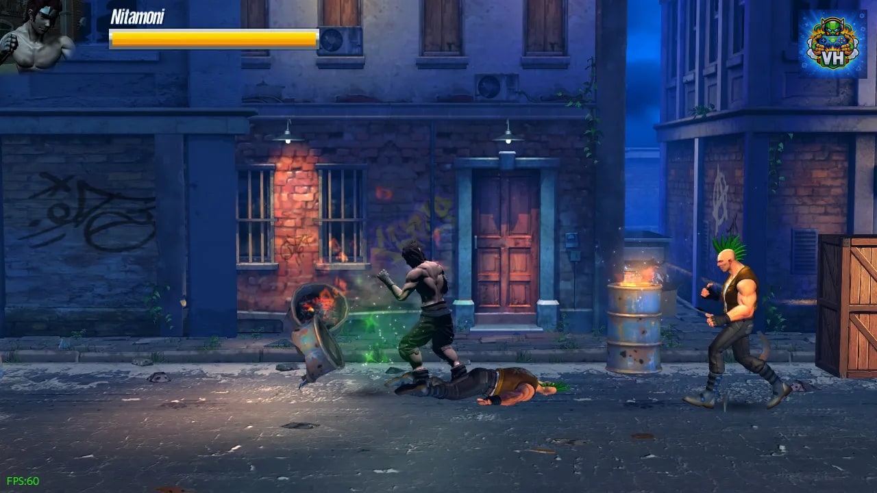 Beat Them Up - Street Fight Band Simulator Nintendo Switch - ảnh màn hình 1