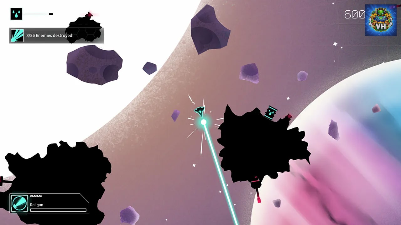 Gravitar: Recharged Nintendo Switch - ảnh màn hình 7