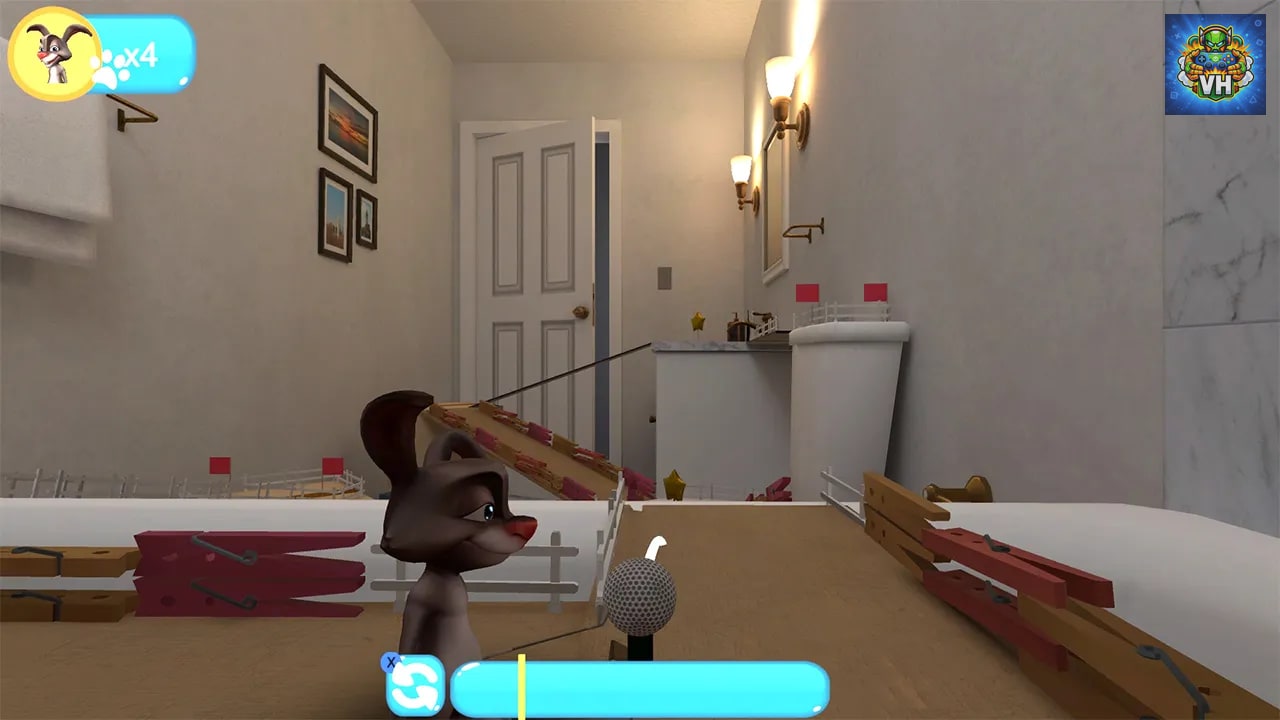 Happy Animals Mini Golf Nintendo Switch - ảnh màn hình 4