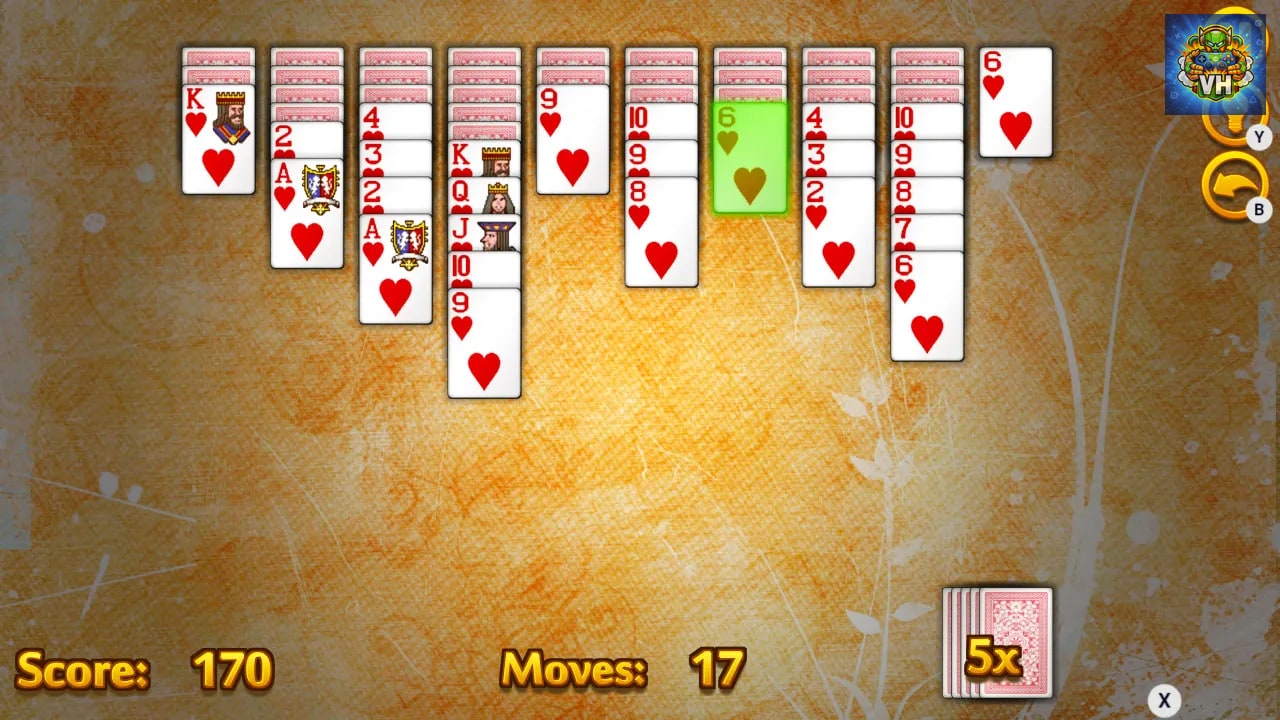 Solitaire: Classic Card Game Nintendo Switch - ảnh màn hình 3